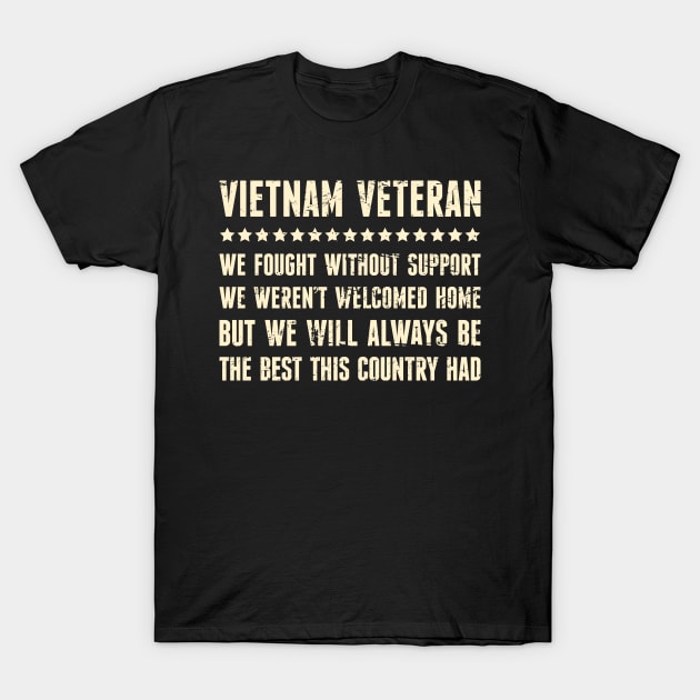 Vietnam Veteran Definition T-Shirt by MeatMan